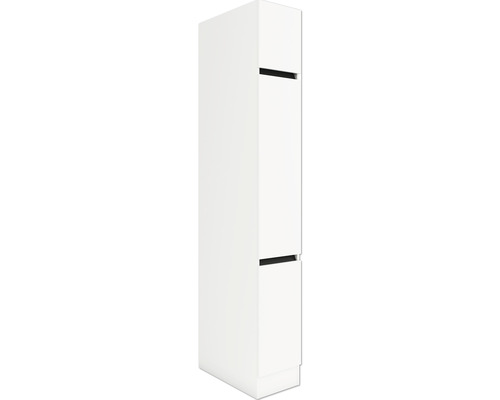 Optifit Apothekerskast Luca932 BxDxH 30x57,1x206,8 cm wit mat gedemonteerd