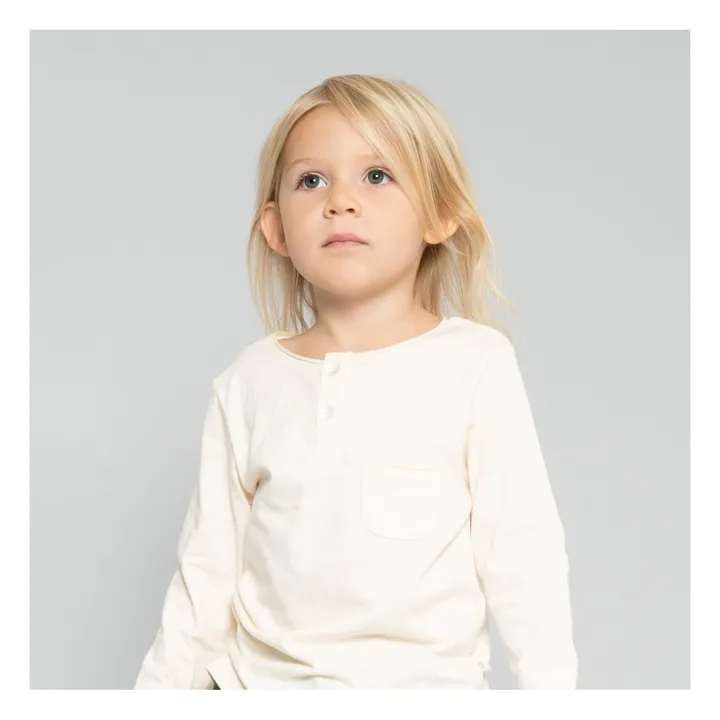 Minimalisma T-Shirt Lund Coton Bio | Blanc cassé