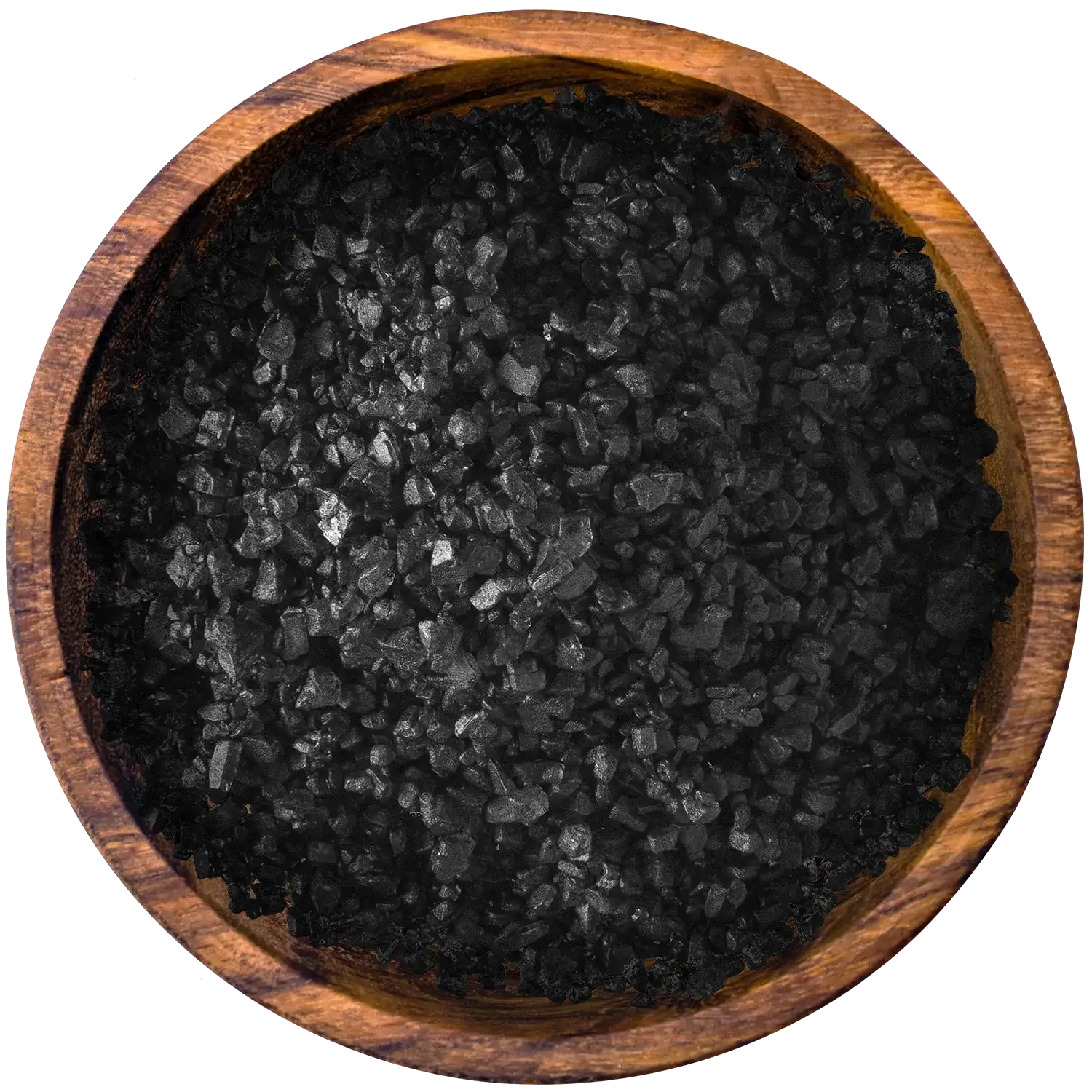 Hawaii Salz Black Lava, schwarz