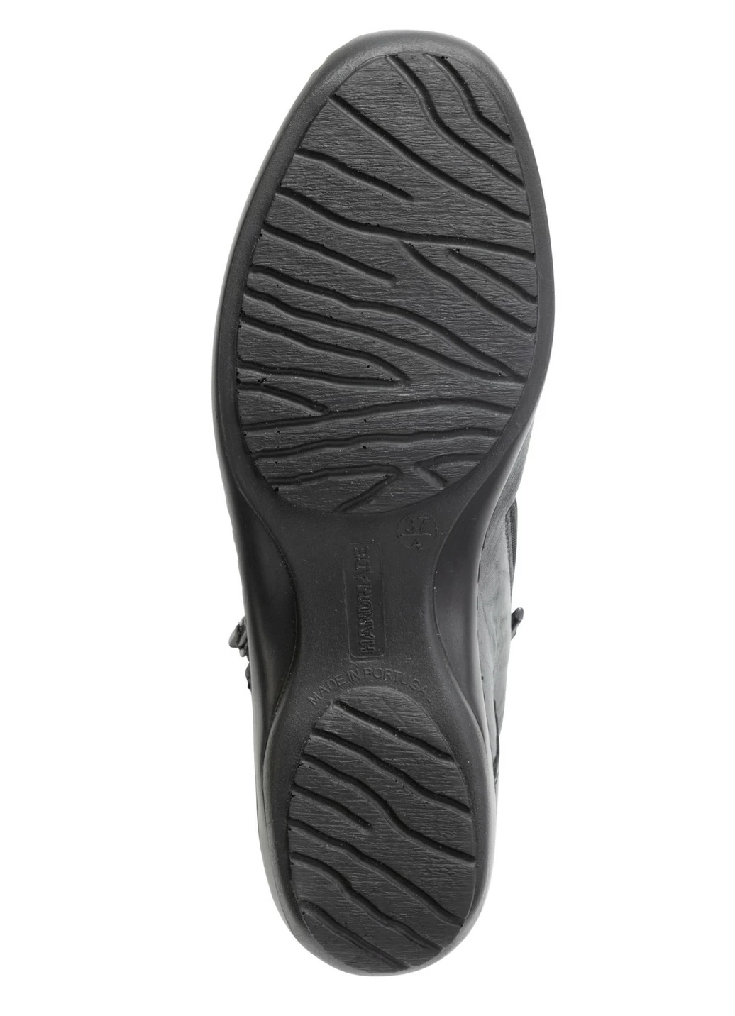 ELENA EDEN Bootie mit dezenter Knitter-Struktur und Metallschmuck