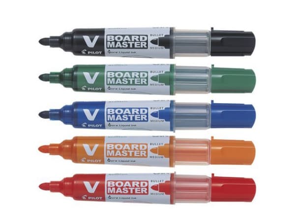Whiteboardpenn Pilot V-Board M Rund Grøn (10 stk) (1 stk.)