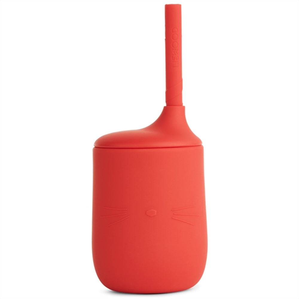 Ellis Silicone Kop Cat Apple Red - LieWood