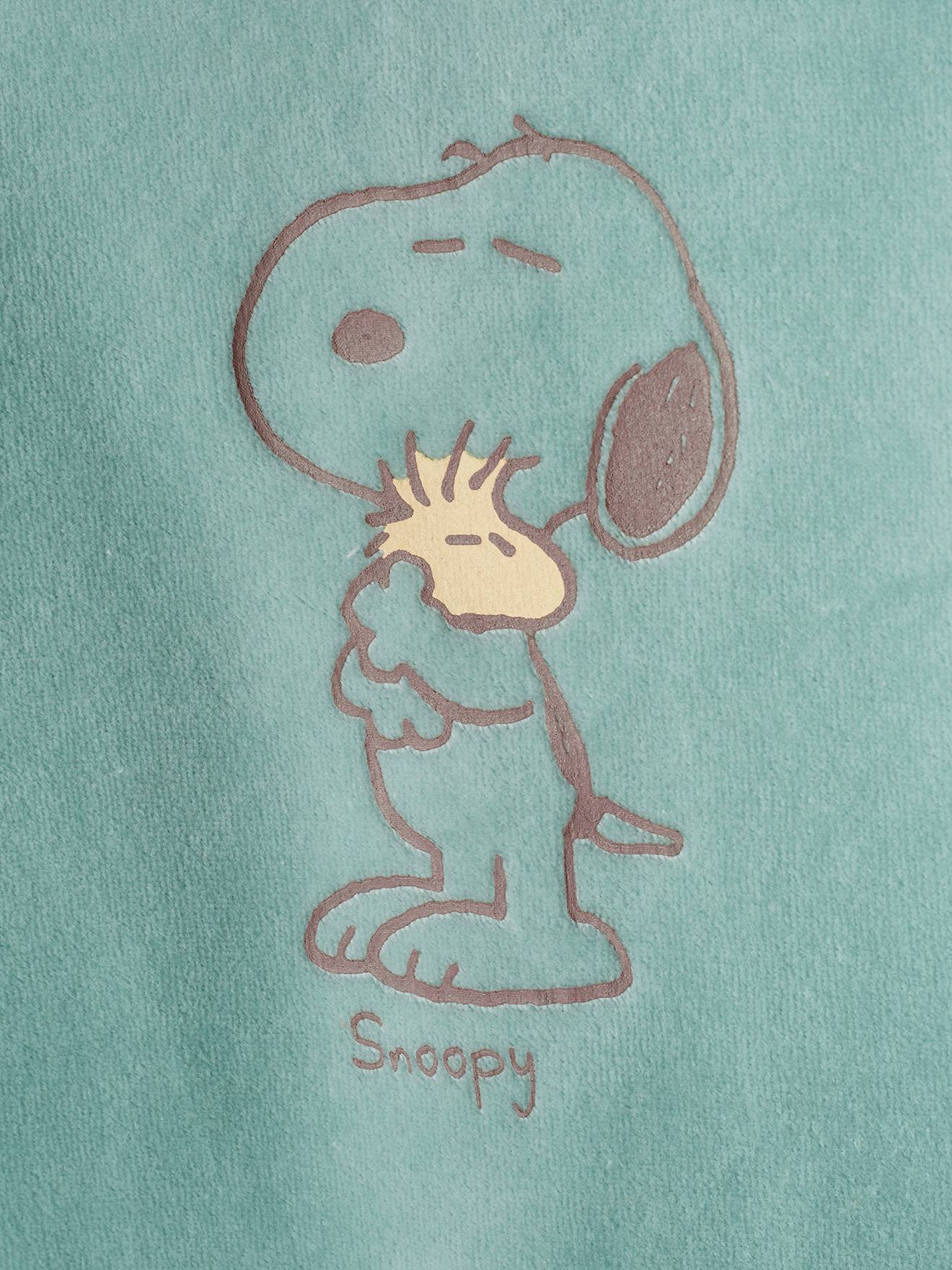 Pijama infantil Snoopy Peanuts®, verde salgueiro