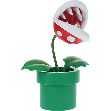 Super Mario Mini Piranha lampe - grøn og rød
