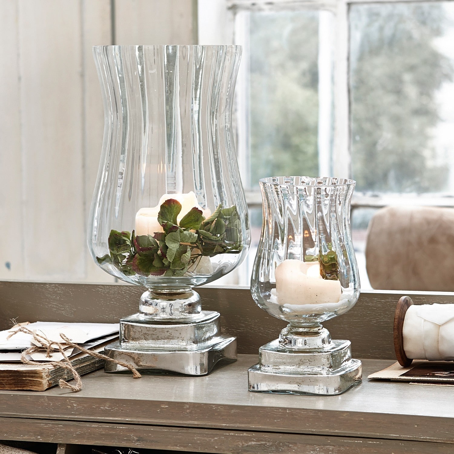 Windlicht 2er Set Lumio