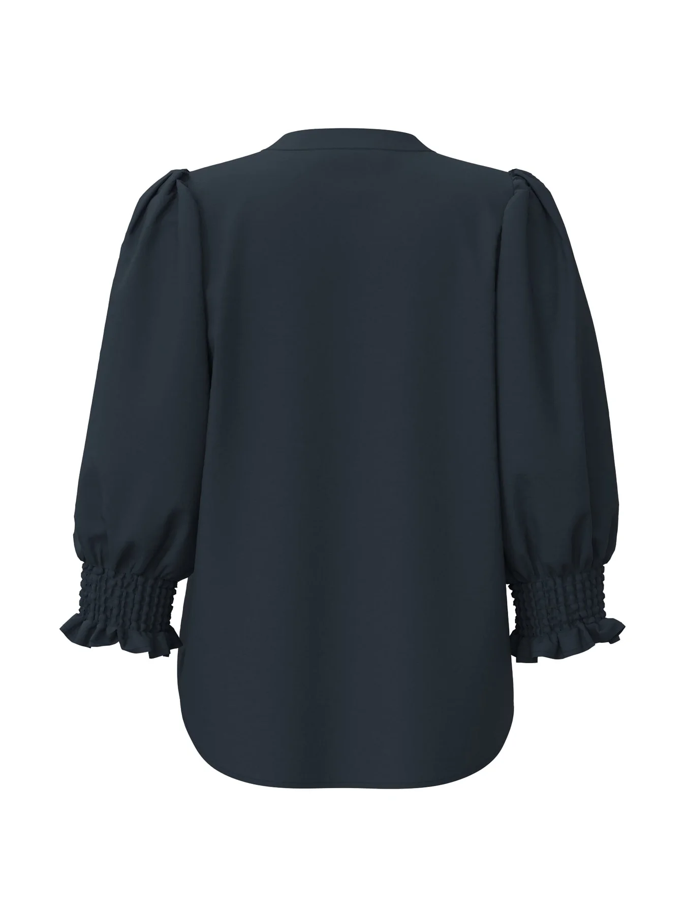 Co´Couture Callumcc Frill Ss Shirt 35484 61 ink