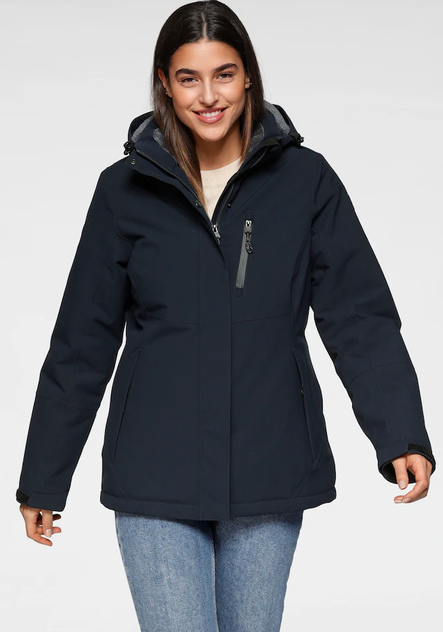 Killtec Funktionsjacke »KOW 140 WMN JCKT« mit Kapuze Wasserdicht & Winddicht & Atmungsaktiv