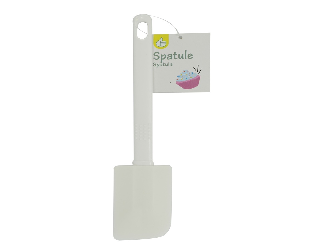 ESPÁTULA PLASTICO POLEGAR BRANCA