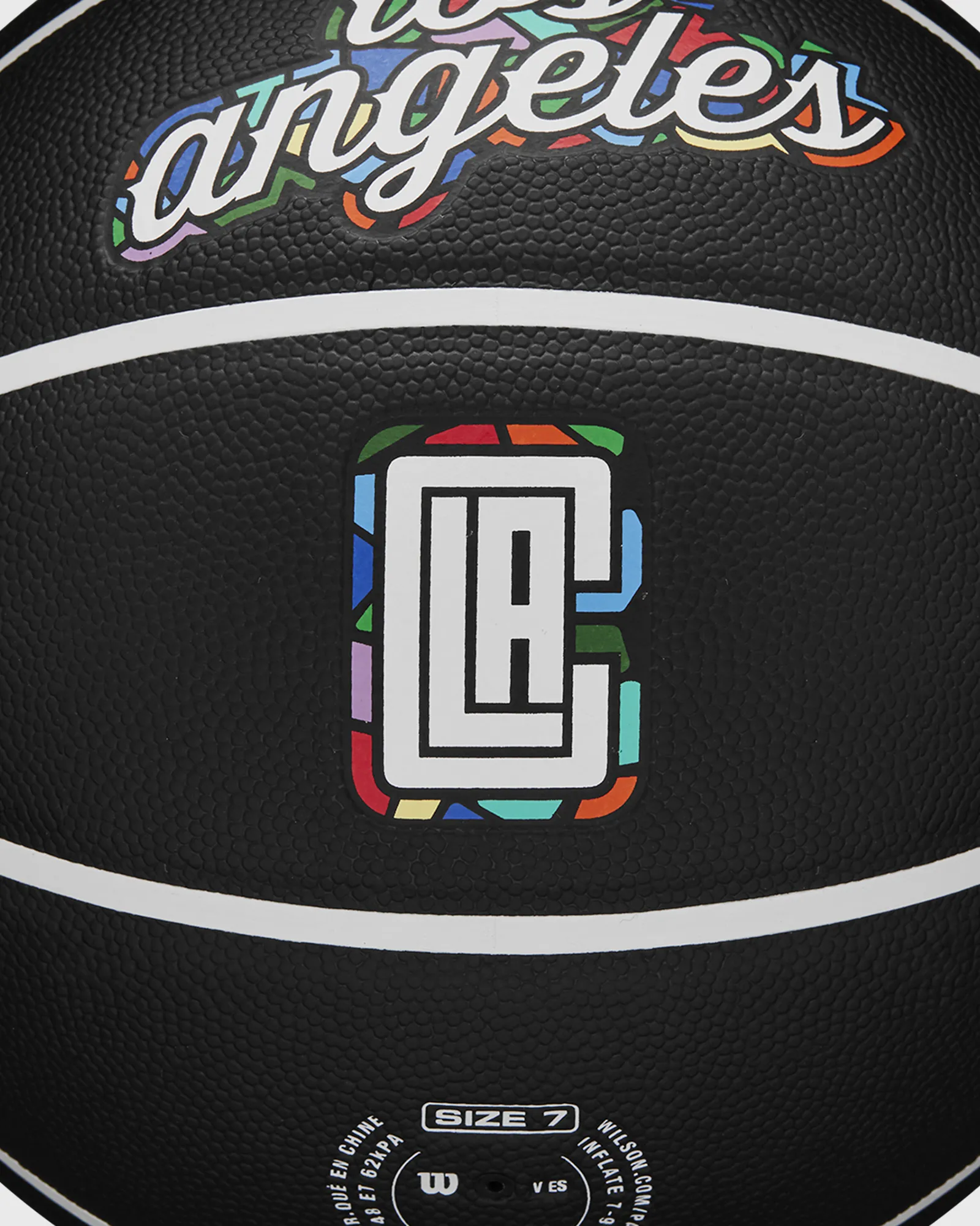 WILSON NBA TEAM CITY COLLECTOR BASKETBALL LA CLIPPERS SIZE 7