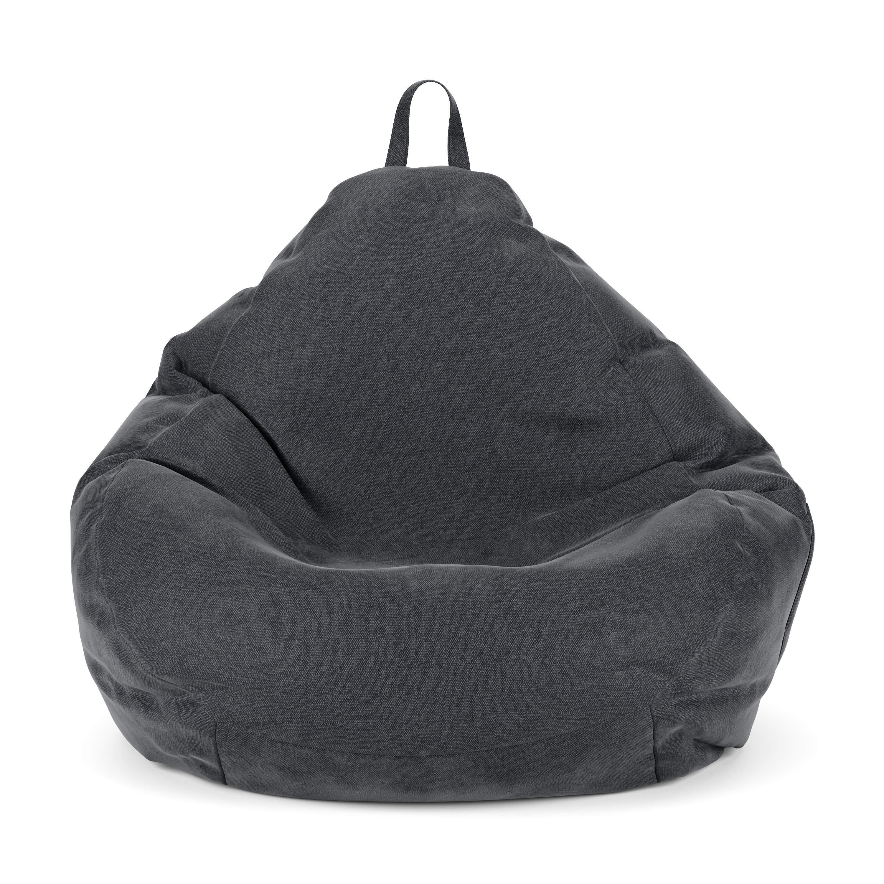 Sitzsack DROP 90 x 110 cm anthrazit