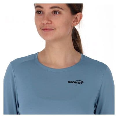 Maillot manches longues Inov-8 Performance Bleu Femme