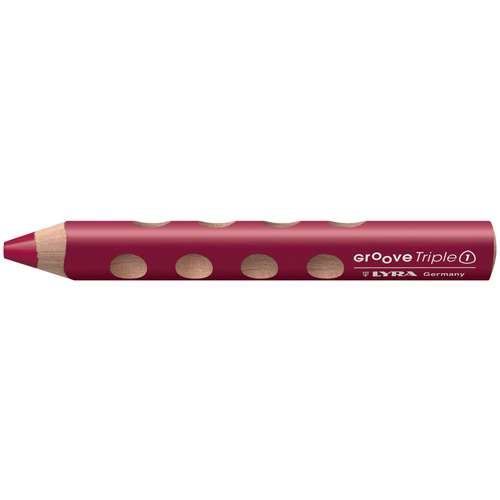 LYRA GROOVE® Triple 1 Aquarellstift, Farbstift, Wachsmalkreide