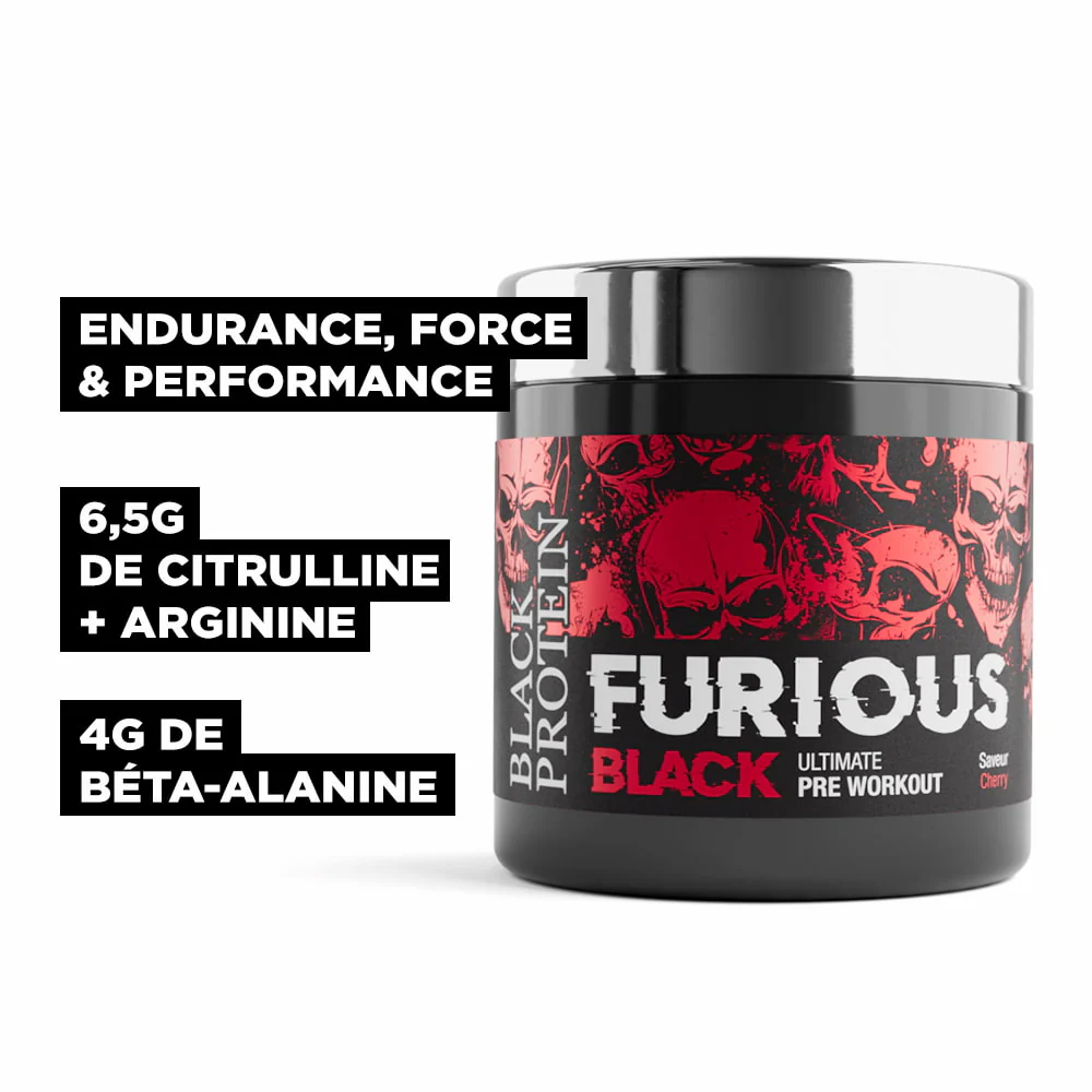 BLACK-PROTEIN Furious black Ultimate PreWorkout !