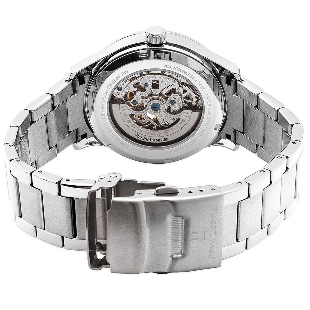 Montre Pierre Lannier Fleuret Argenté