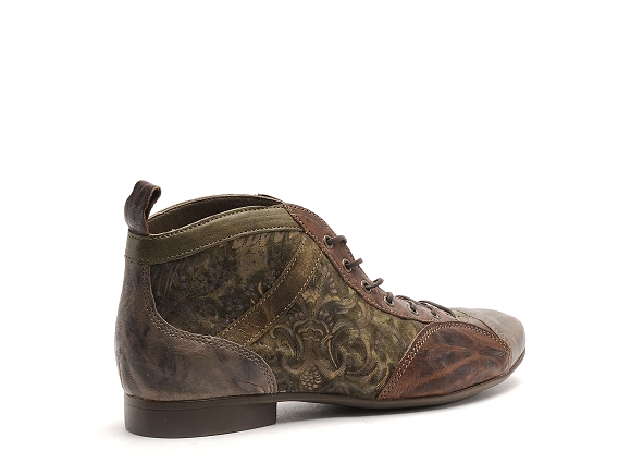 Think boots bottine plates femme 68 9010 kaki