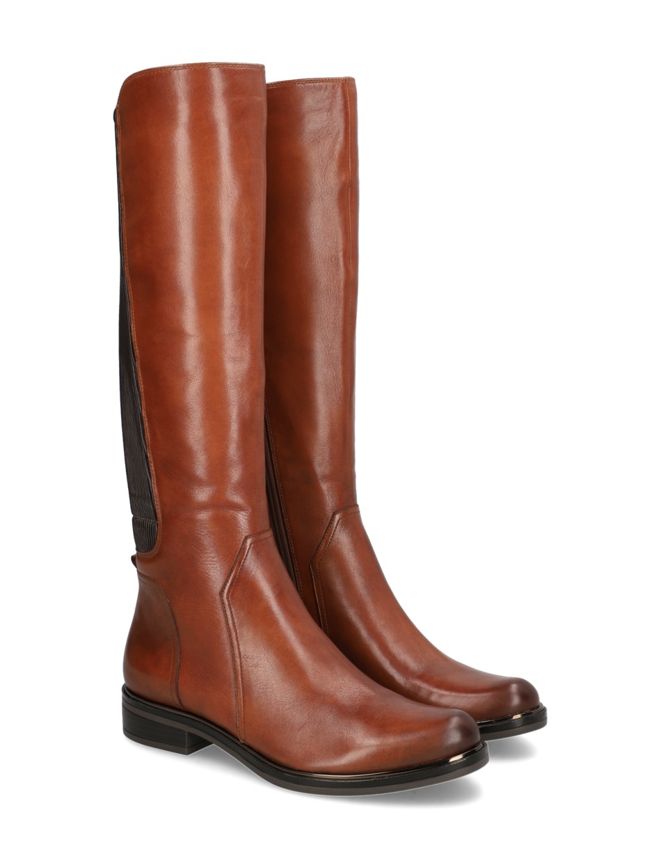 Glattleder Stiefel