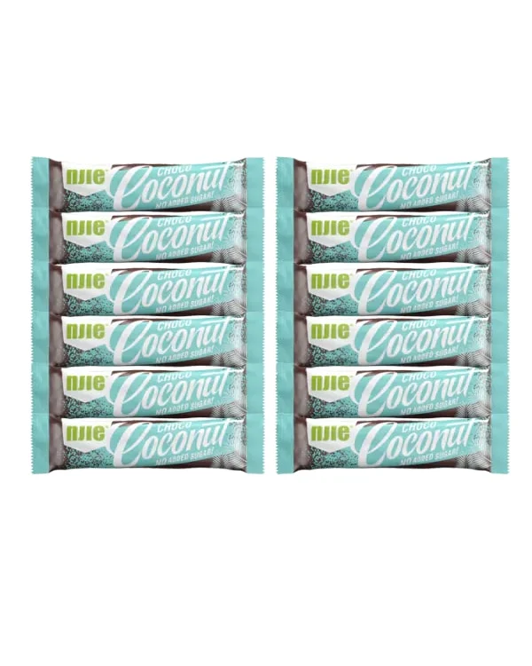 NJIE Candy Bar Choco Coconut 24x30g