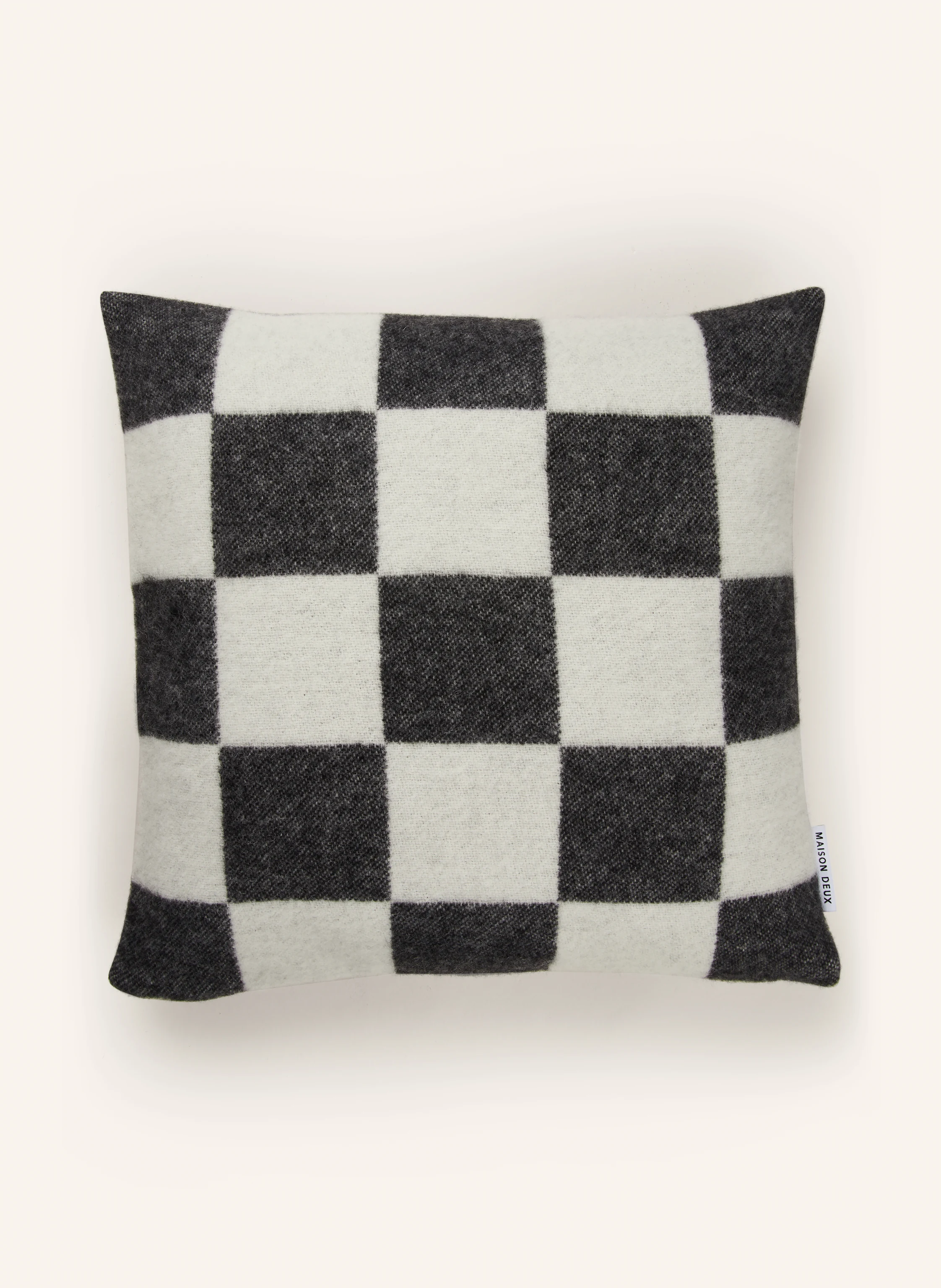 MAISON DEUX Dekokissenhülle CHECKERBOARD