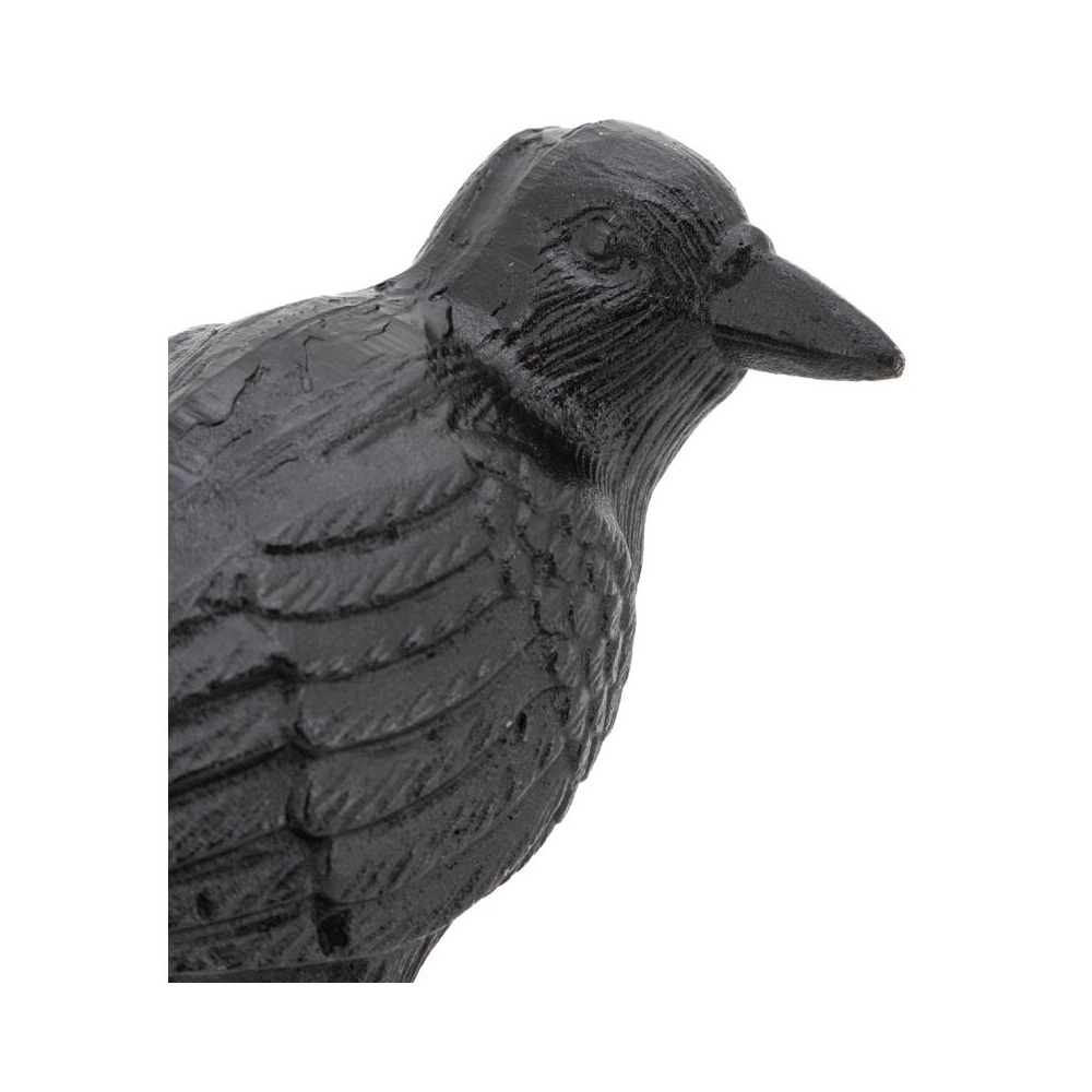Corbeau en fonte noire