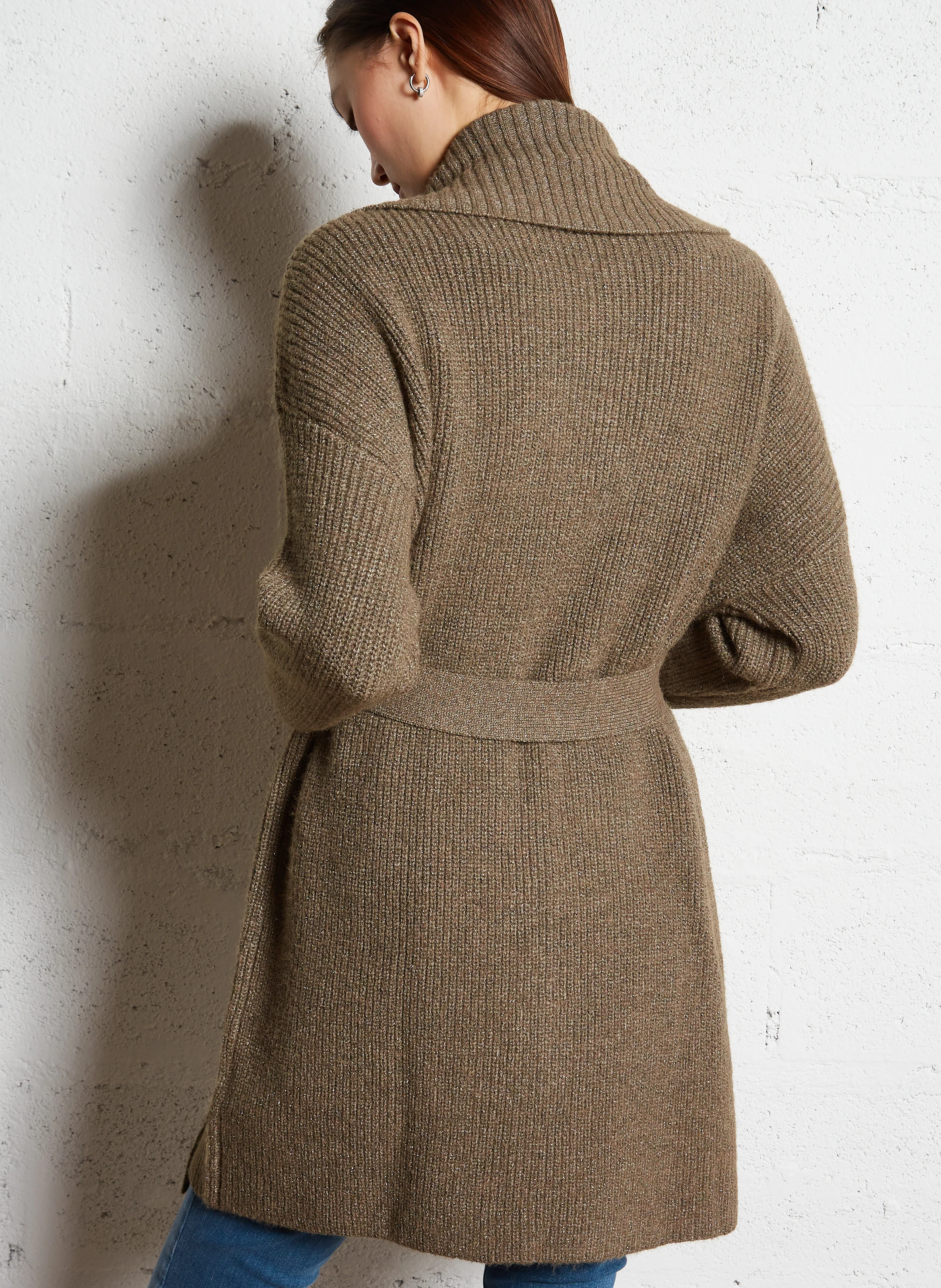 Gilet long| Kaki