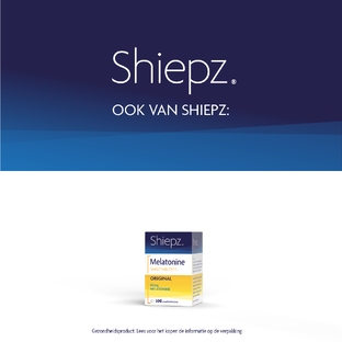 Shiepz Melatonine Time Release Tabletjes 500TB