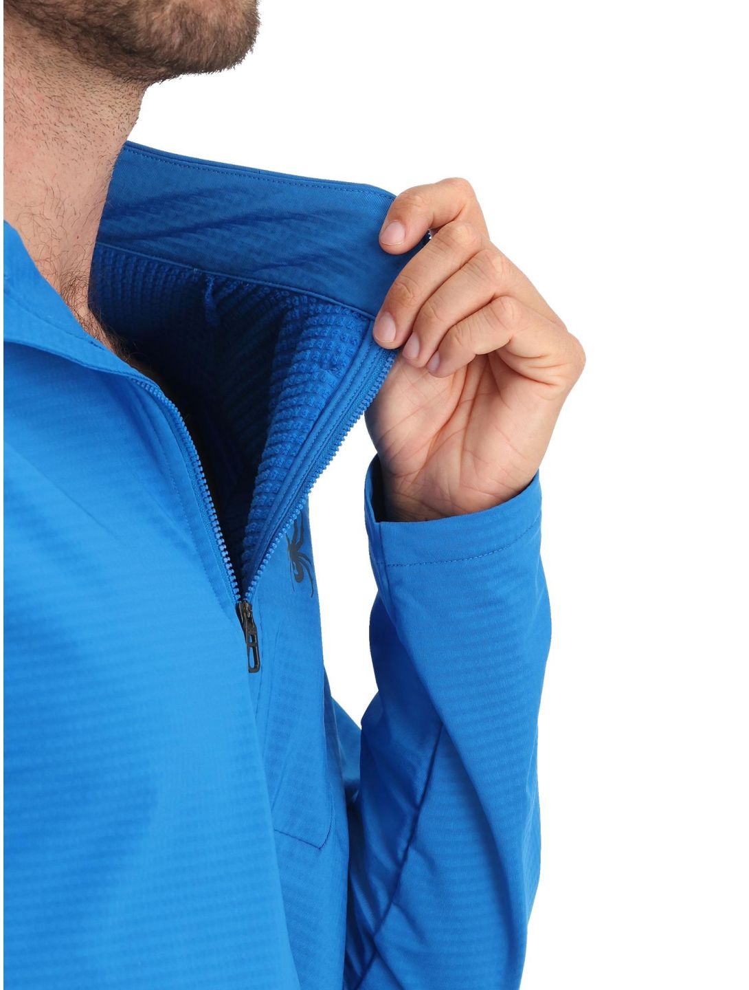 Gridweb Fleece 1/2 Zip skipully heren