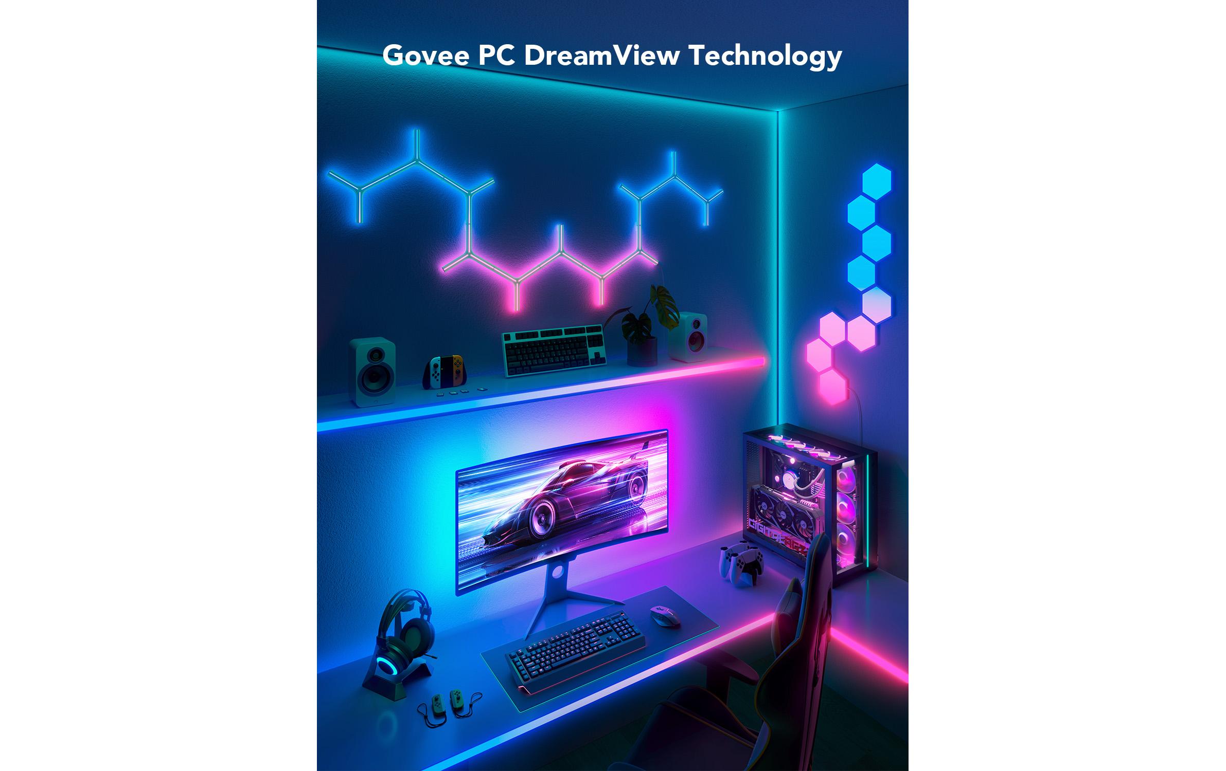 LED Stripe Gaming G1, Wi-Fi + Bluetooth, RGBIC, 27