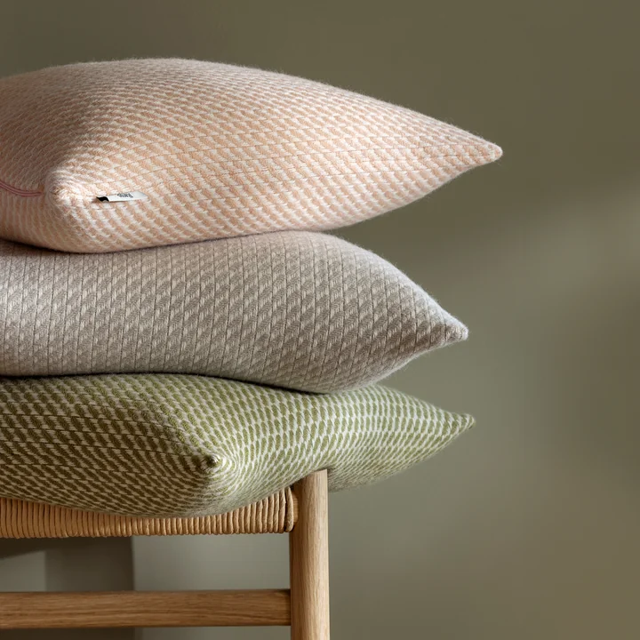 Røros Tweed - Mello Kissen, 50 x 50 cm, powder pink