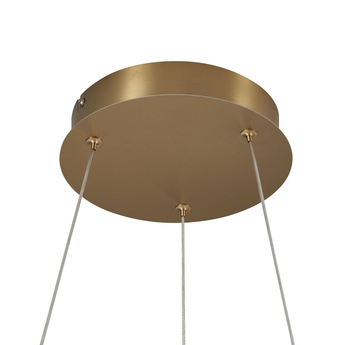 Design hanglamp goud 3-staps dimbaar - Organico