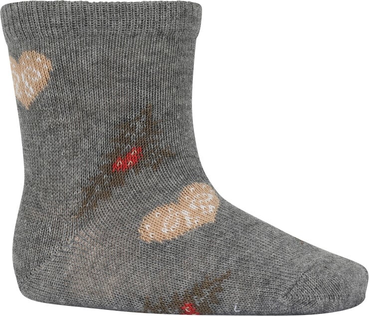 mpKids Christmas socks Grå