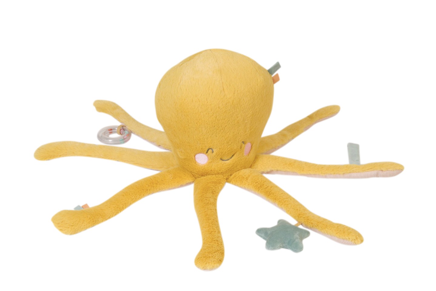 SARO - Ocean Life - Gigant Multi-aktivitets Bamse - Mustard
