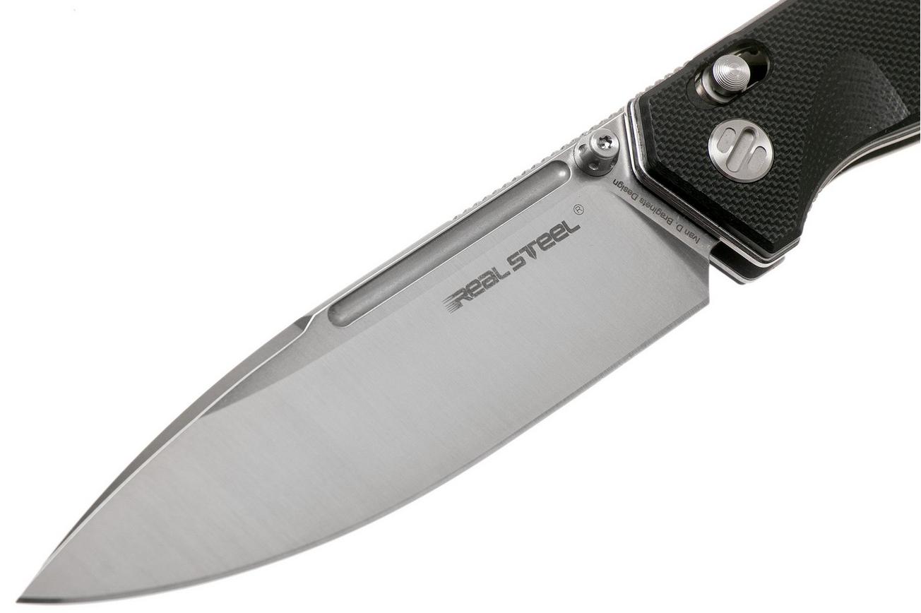 Real Steel Huginn 7651 Black G10 zakmes