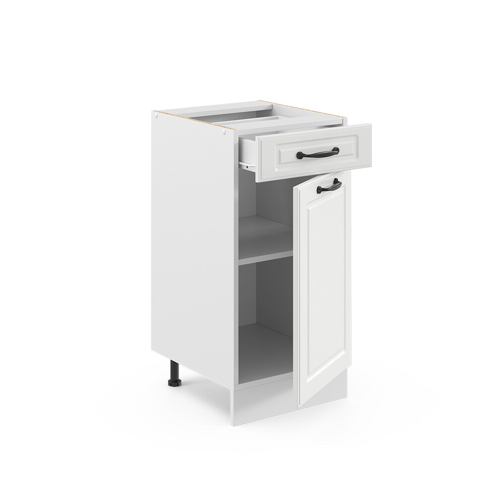 Vicco Schubunterschrank 40 cm Weiß Küchenschrank Unterschrank Küchenzeile R-Line