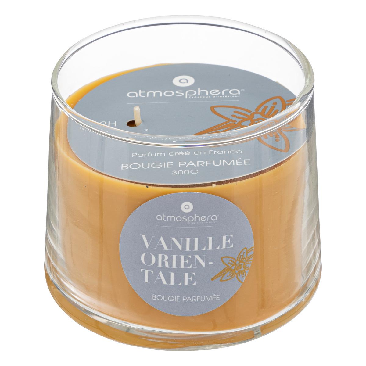 BOUGIE PARFUMEE VERRE IZOR VANILLE ORIENTALE 300G