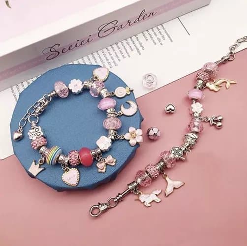 DIY smykker | Smykkesett for barn | Lag dine egne armbånd og halskjeder