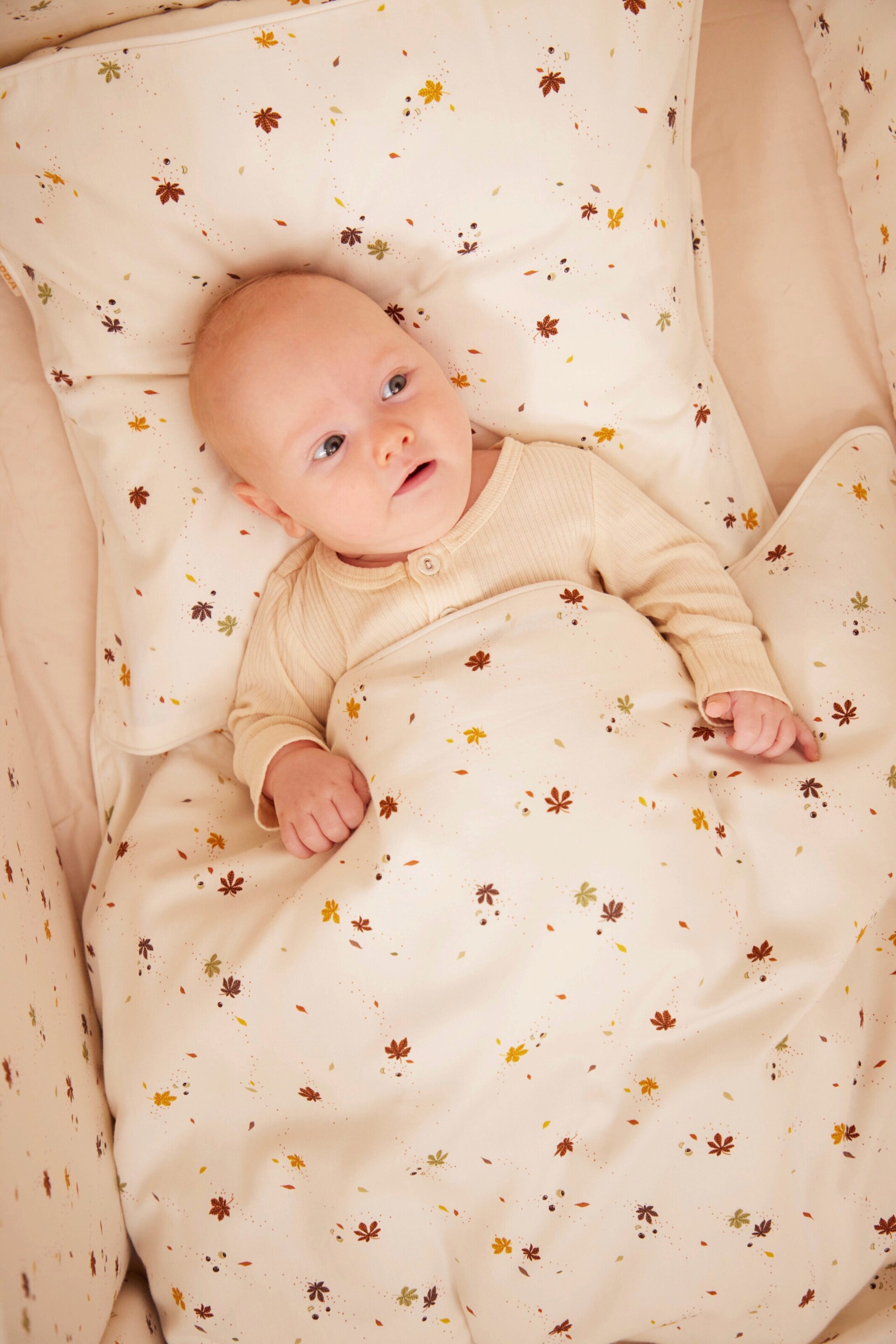 FILIBABBA Baby Bettwäsche (70x100 cm) - Chestnuts