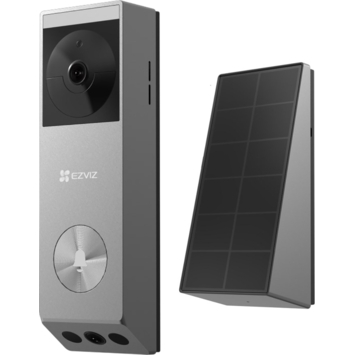 Ezviz EP3X Pro Dual video deurbel draadloos 2K HD met zonnepaneel