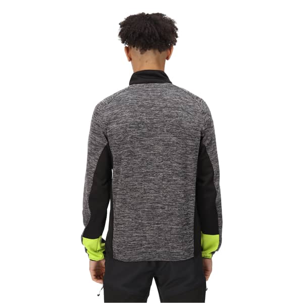 Veste polaire randonnée REGATTA COLADANE IV DKGREY/BRKIW