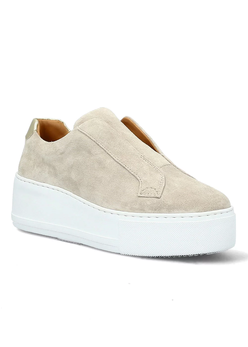 BASKET SLIPPERS SUCHET VELOURS BEIGE
