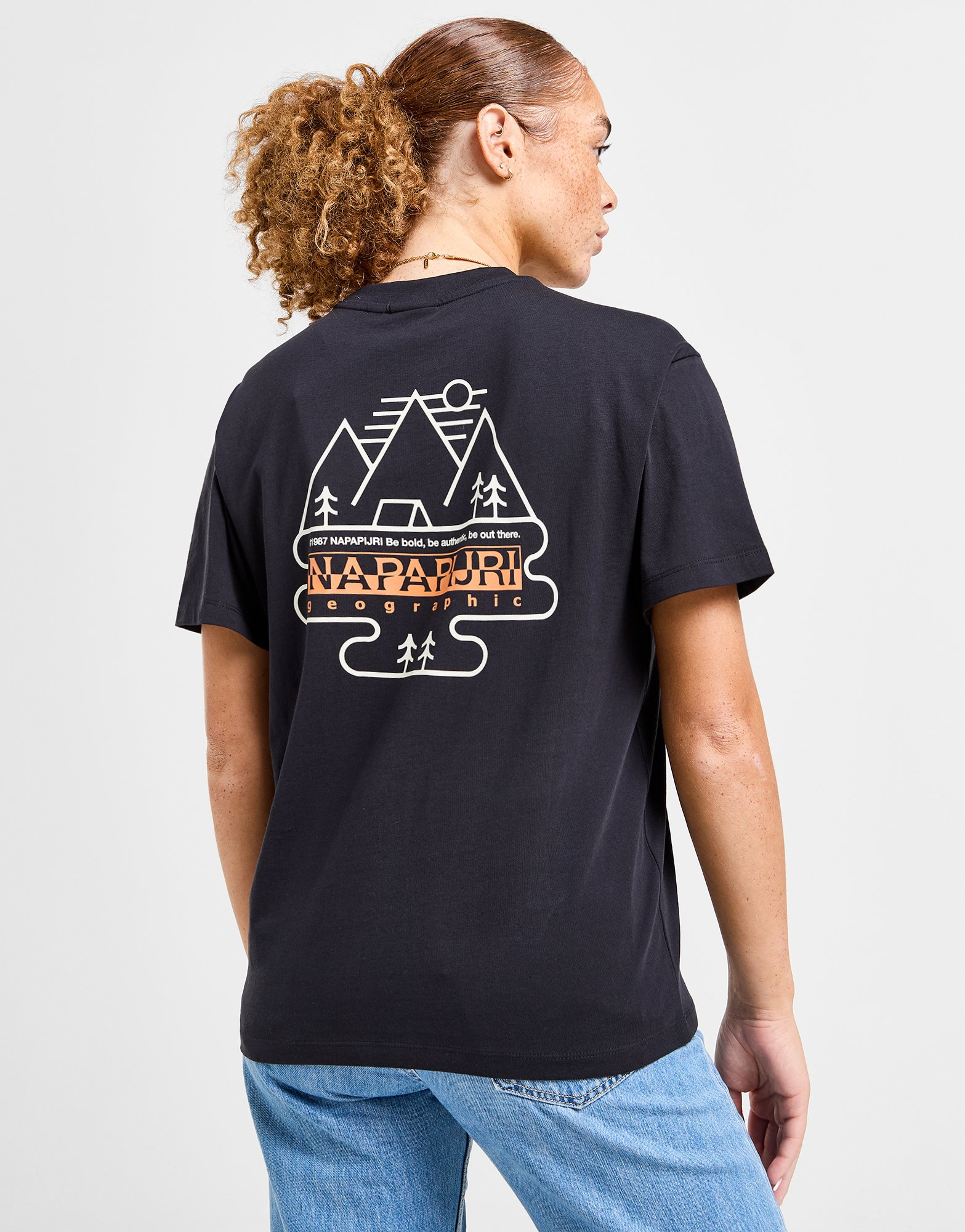 Napapijri T-shirt Mountain Tree Femme