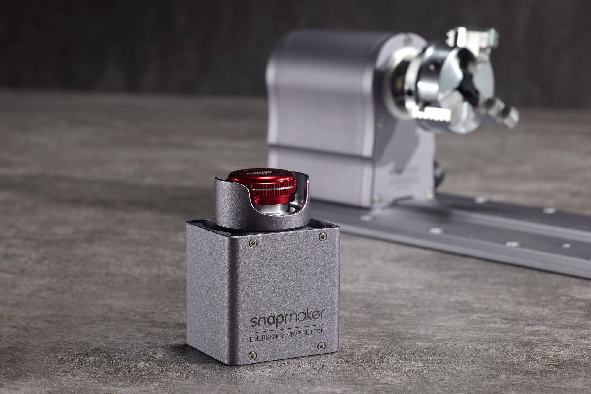 Snapmaker  Emergency Stop Button, A250 / A350    Not-Aus-Taste für zusätzliche Sicherheit  bei 3D-Druck, Lasergravur und CNC-Fräser