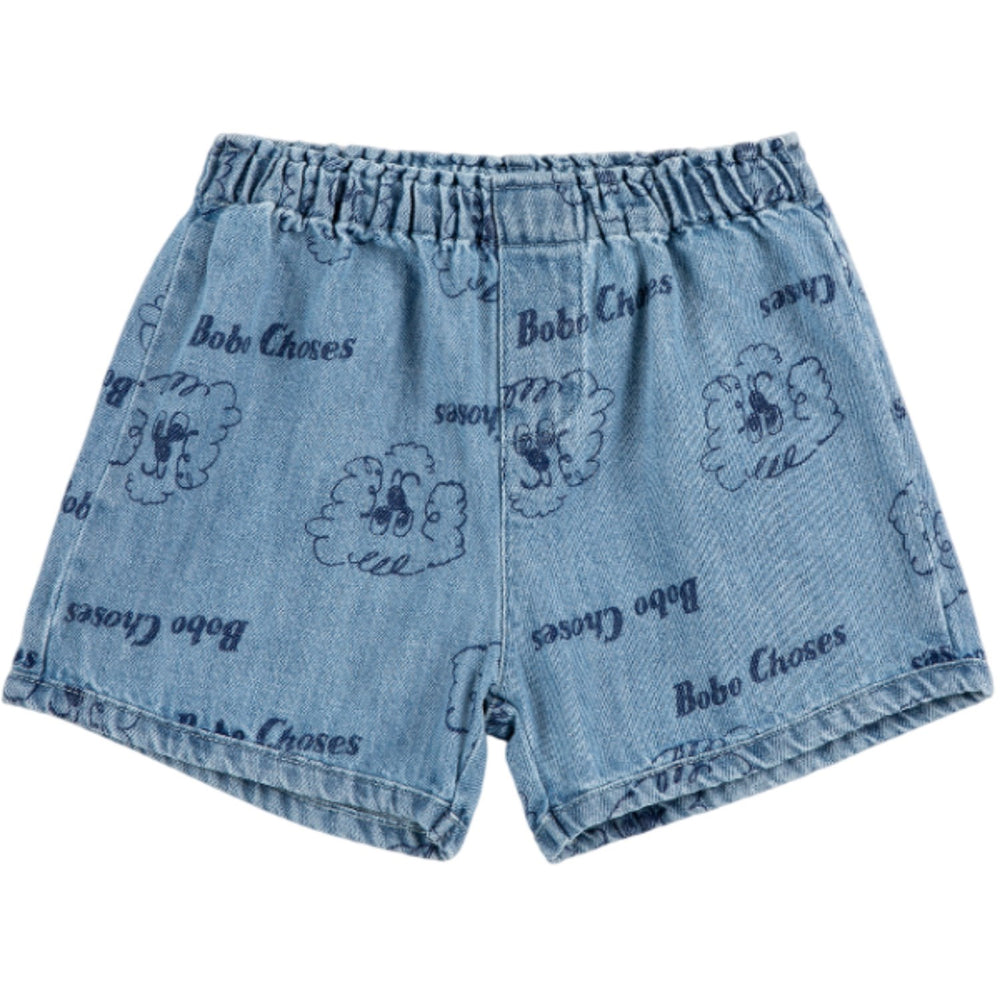 Køb Bobo Choses Prussian Blue Pickles The Dog All Over Denim Kort