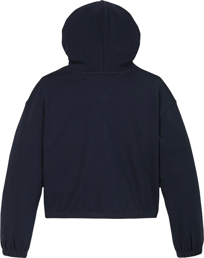 Tommy Hilfiger HILFIGER SEQUIN FLAG HOODIE Dark night navy