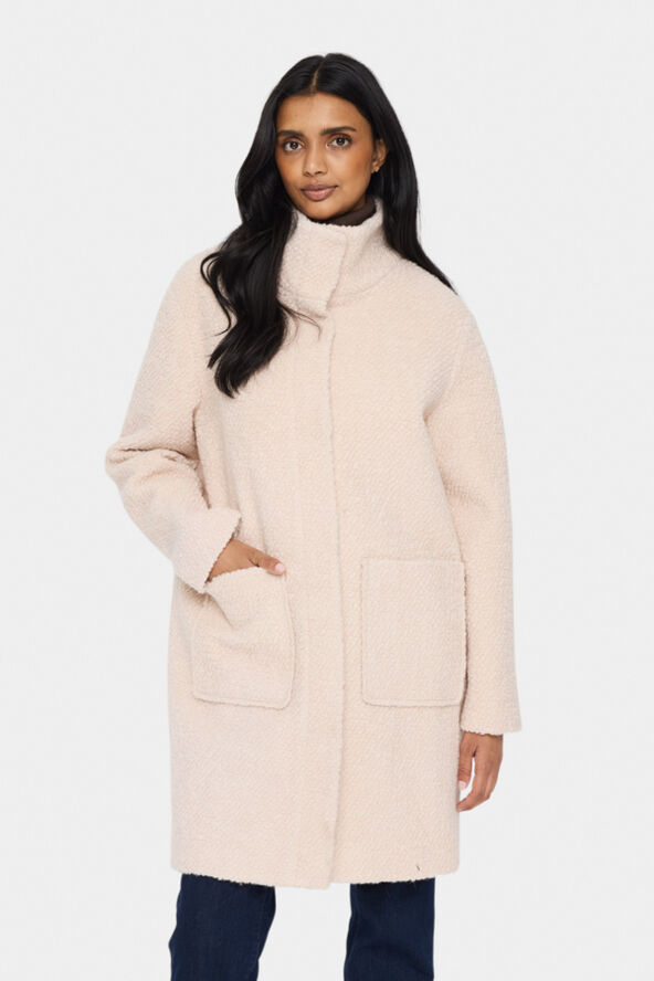 Saint Tropez FerddySZ Coat OUTERWEAR Creme
