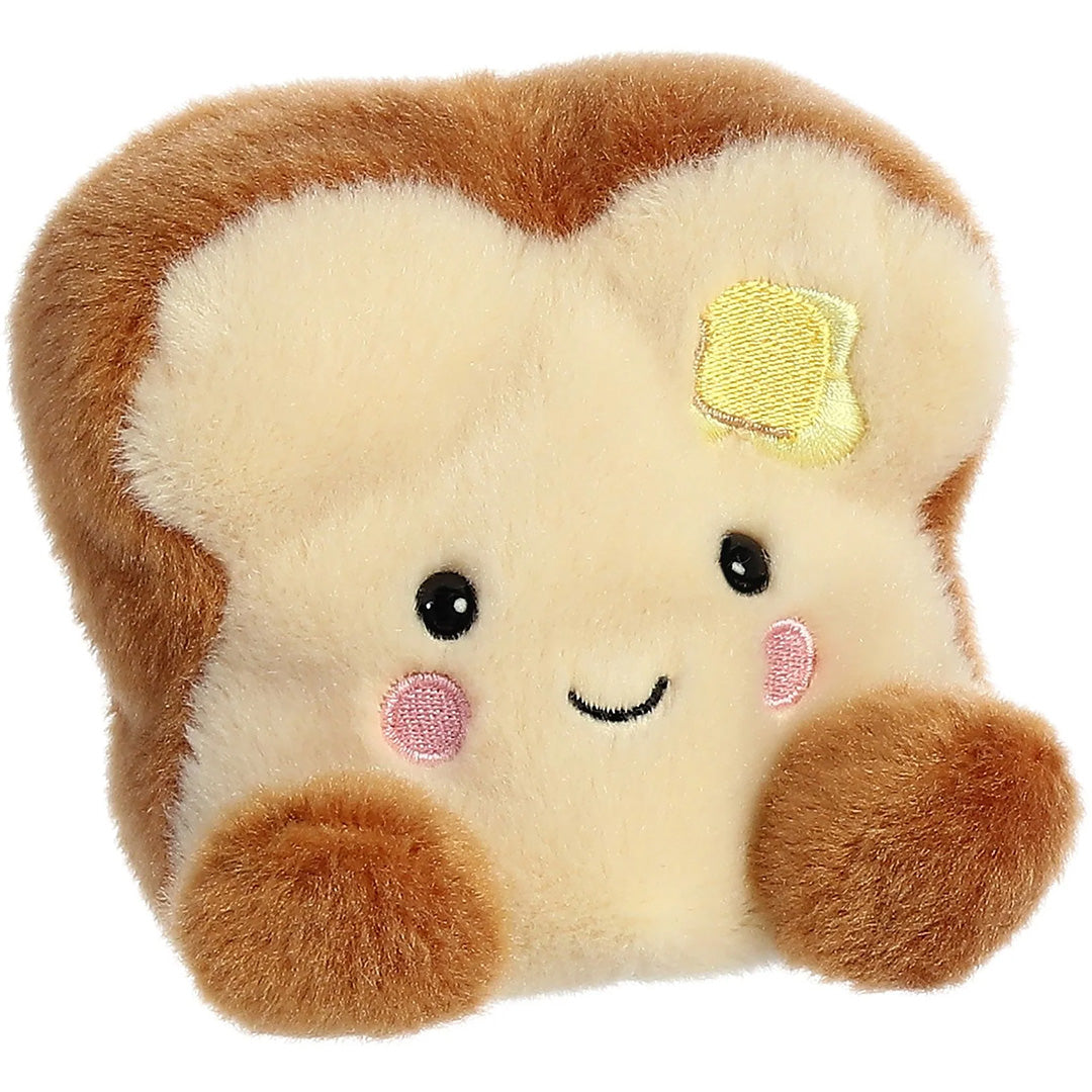 palm pals knuffeltoast buttery - 13 cm