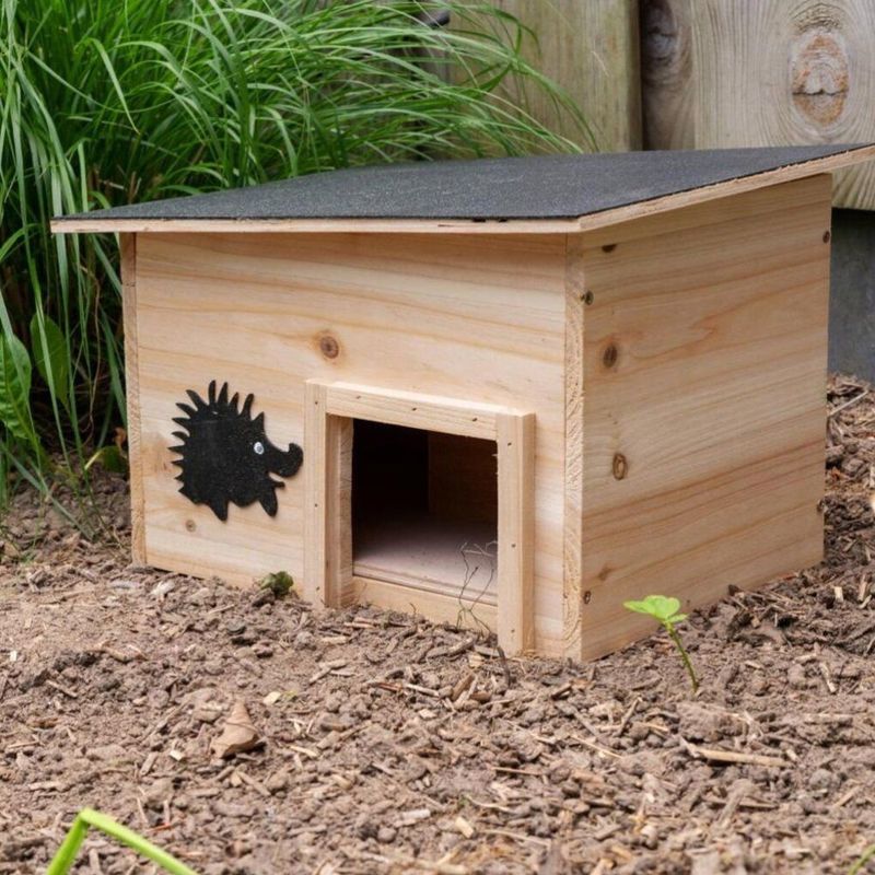 Lifetime Garden Egelhuis Hout - FSC 100% - Egelhuisje - Cavia Huisje - Hout