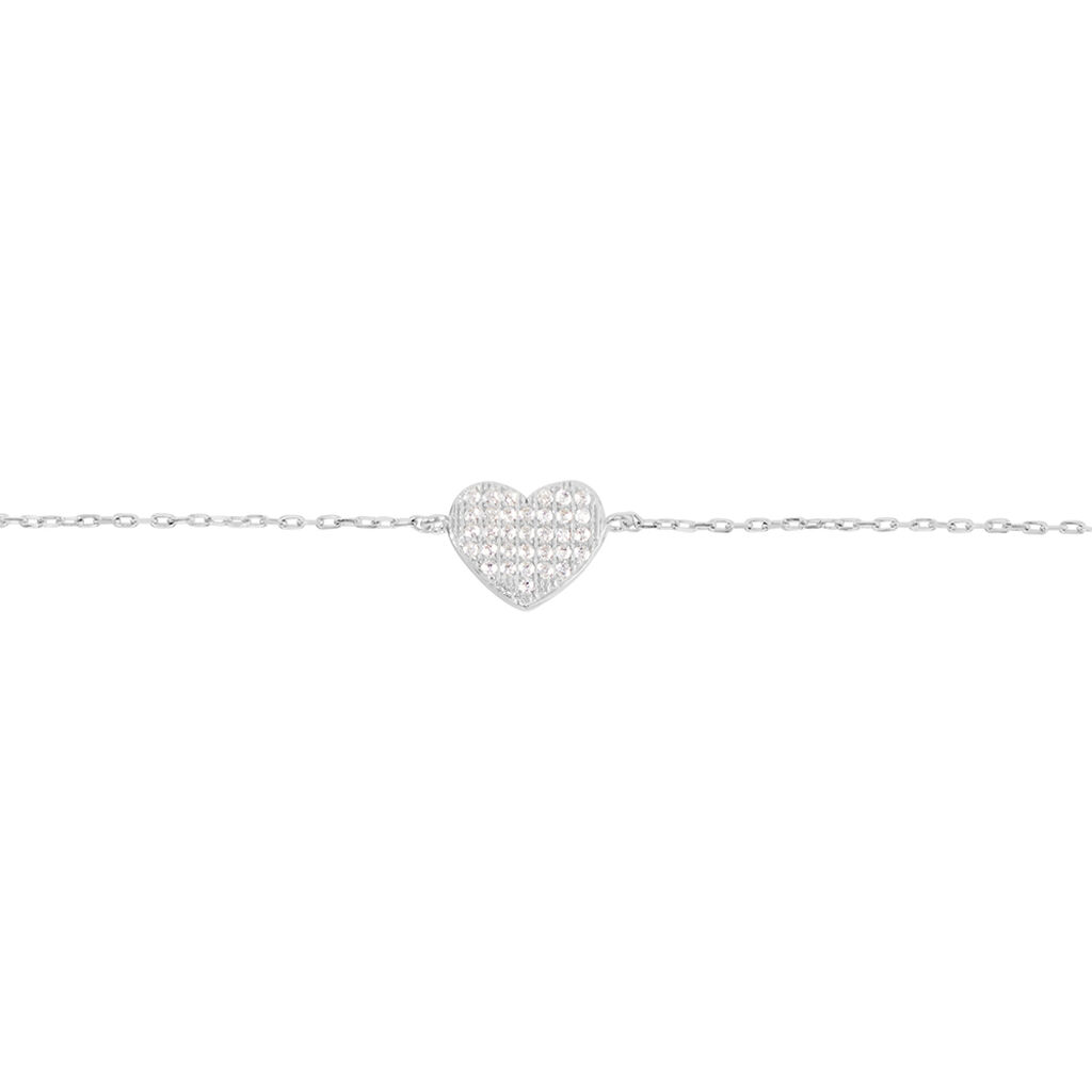 Bracelet Achahildis Argent Oxyde De Zirconium