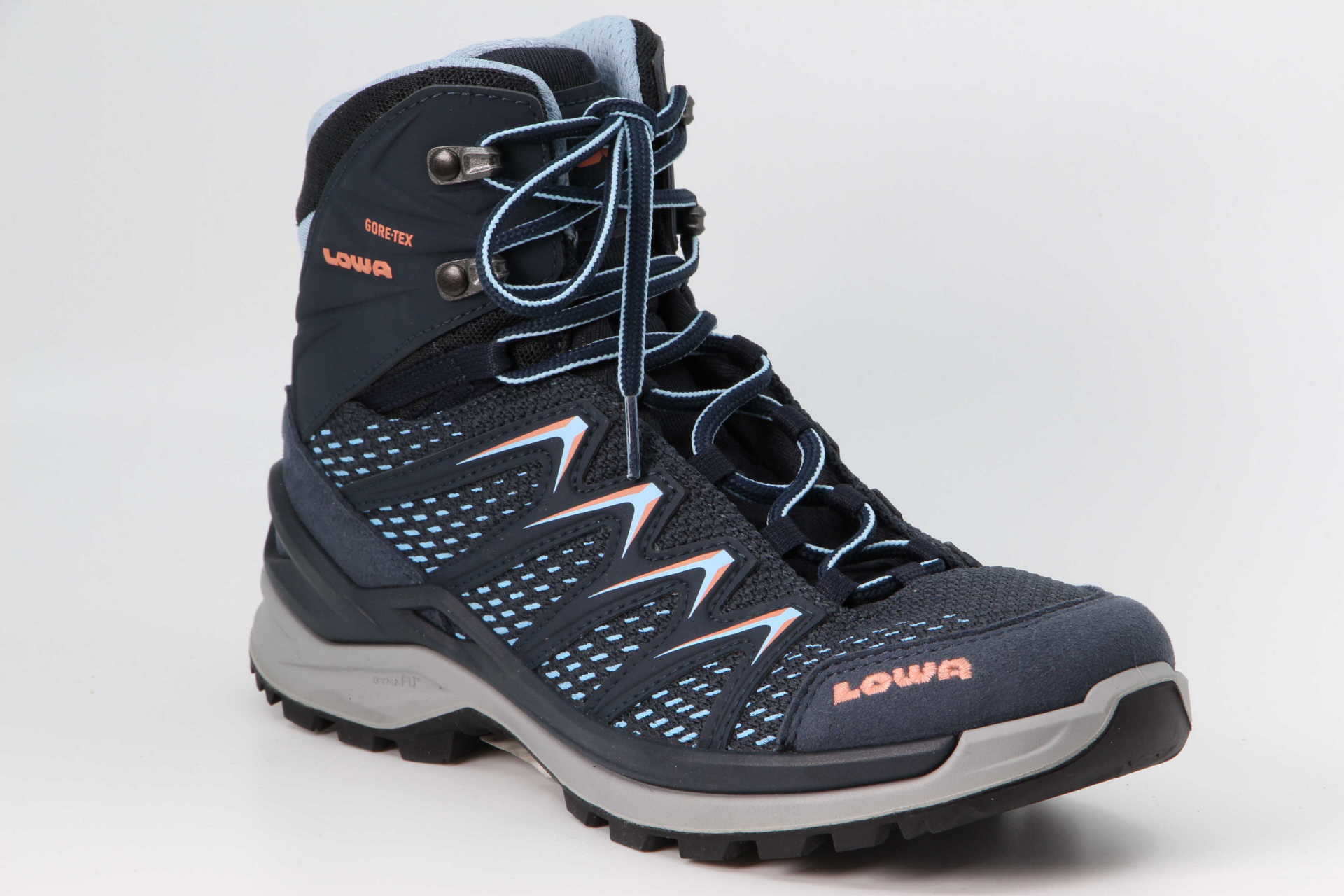 Lowa Innox Pro GTX Mid Ws stahlblau / lachs