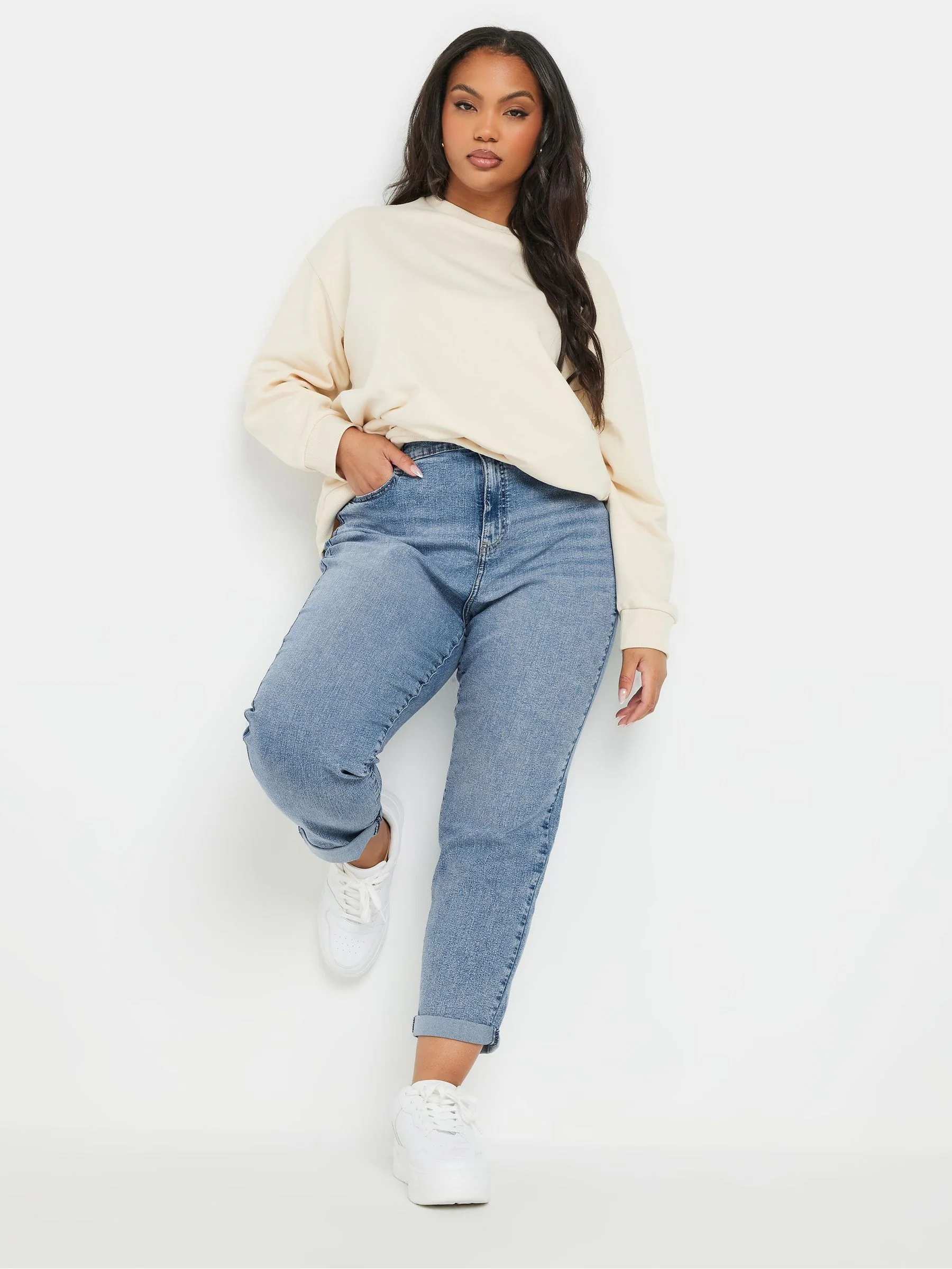 Yours Curve boyfriend-jeans