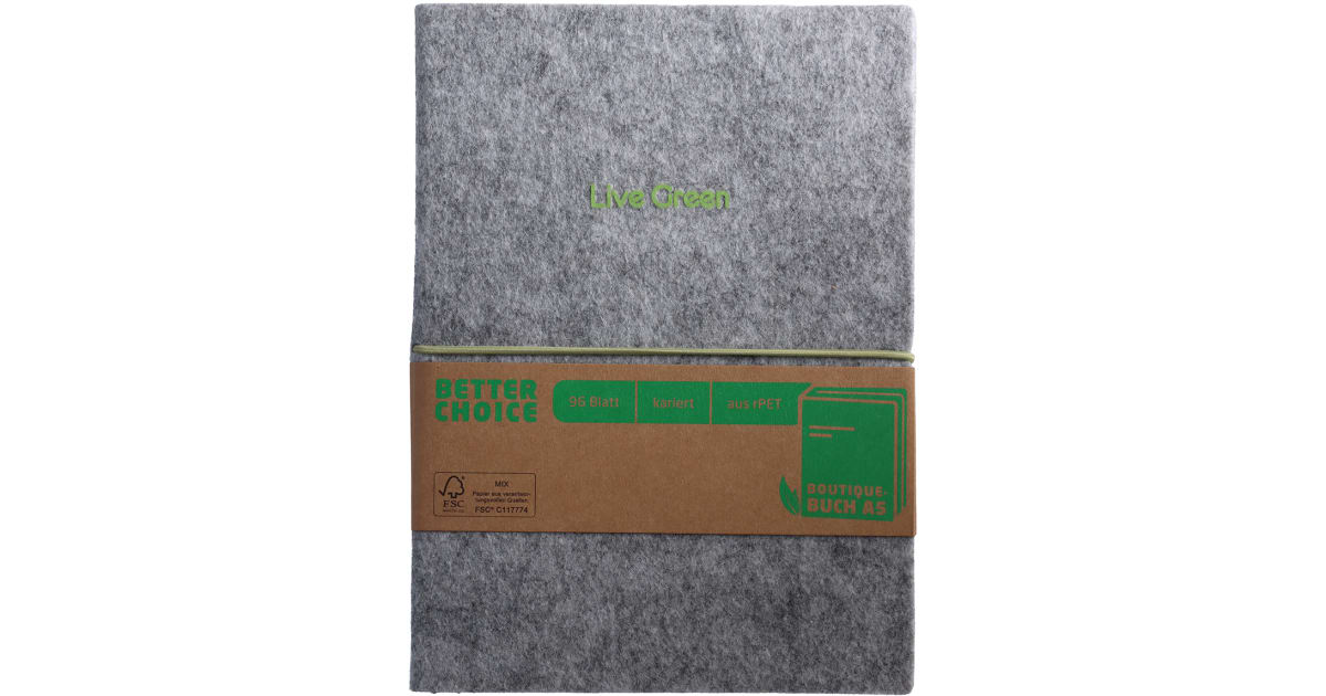 PURE Boutiquebuch A5, 96Blatt